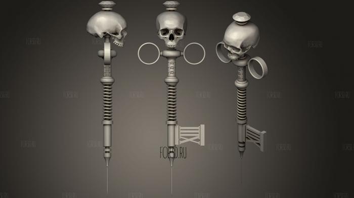 Skeleton Key stl model for CNC